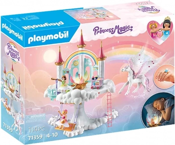 Niebiański tęczowy zamek PLAYMOBIL