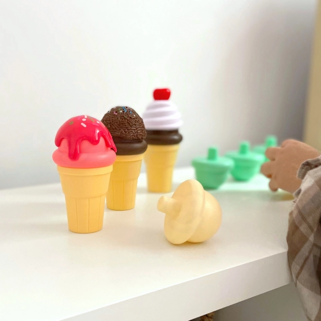 Zestaw lodziarza Ice Cream Play Set 15 sztuk