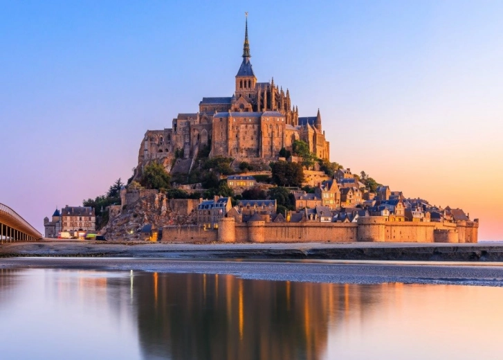 Puzzle Mont-Saint-Michel, Francja 500 elementów BLUEBIRD