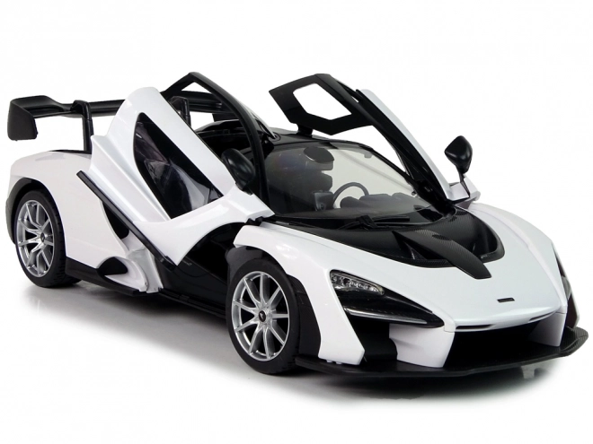 Auto R/C McLaren Senna Rastar 1:14 biały z pilotem do sterowania
