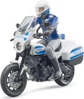 Ruchoma figurka policjanta z wyposażeniem