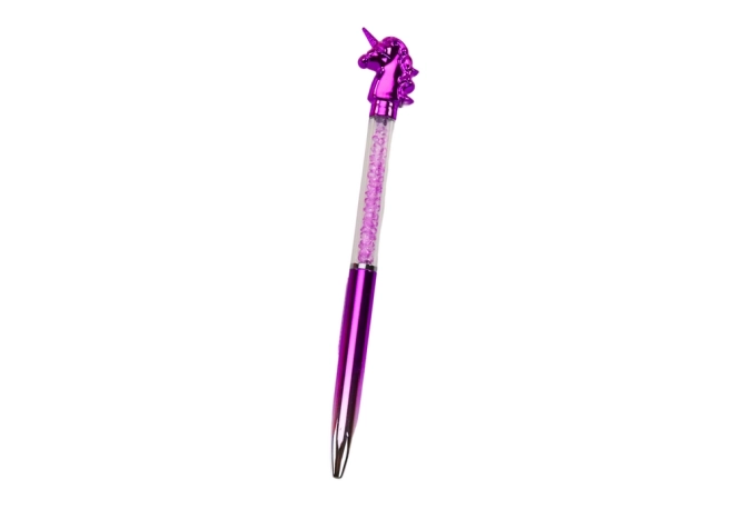 Długopis Jednorożec z diamentami Unicorn Niebieski wkład 0,7 mm Mix