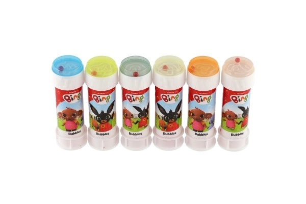 Bańki mydlane 60ml Króliczek Bing mix kolorów w plastikowej buteleczce 4x11cm