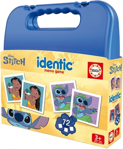 EDUCA Memory Kuferek Stitch 72 kart