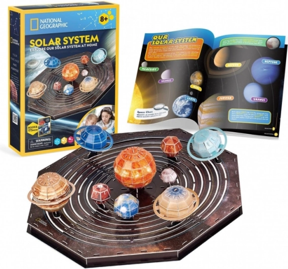 3D puzzle NATIONAL GEOGRAPHIC Układ Słoneczny – 173 elementów