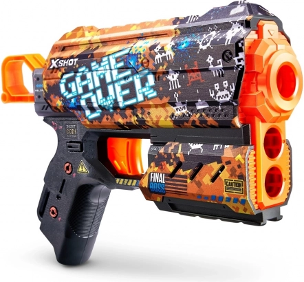 Ikoniczny gamingowy design Game Over