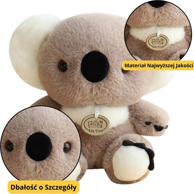 Pluszowa Zabawka Koala Szara 23 cm
