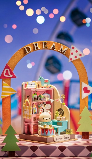 Miniaturowy domek Lovely Room od RoboTime
