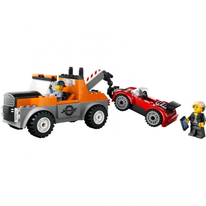 LEGO City 60435 Laweta i naprawa sportowego auta