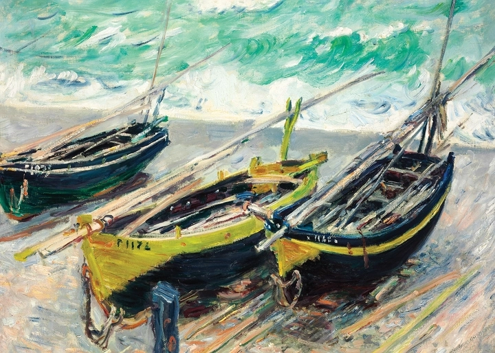 Interdruk Puzzle Art: Trzy łodzie rybackie 1000 elementów