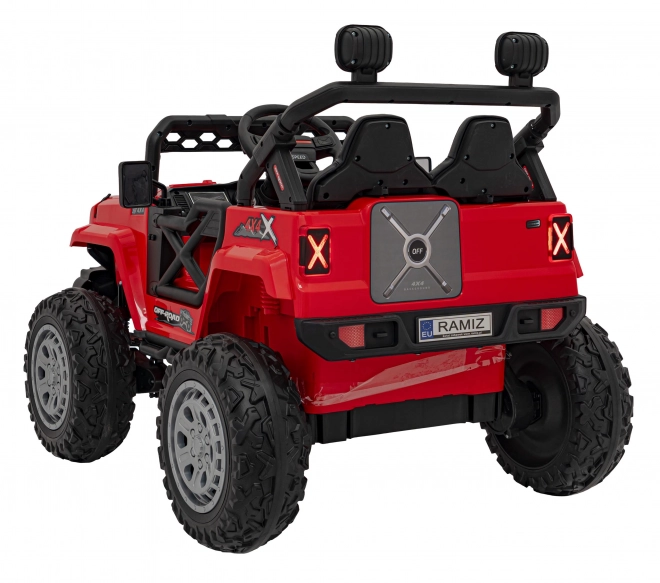 Dziecięcy samochód elektryczny OFF ROAD Speed czerwony