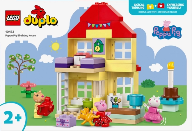 LEGO DUPLO 10433 Świnka Peppa i dom urodzinowy