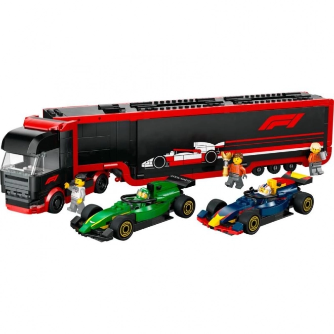 LEGO® City 60445 Ciężarówka F1® z samochodami F1® RB20 i AMR24