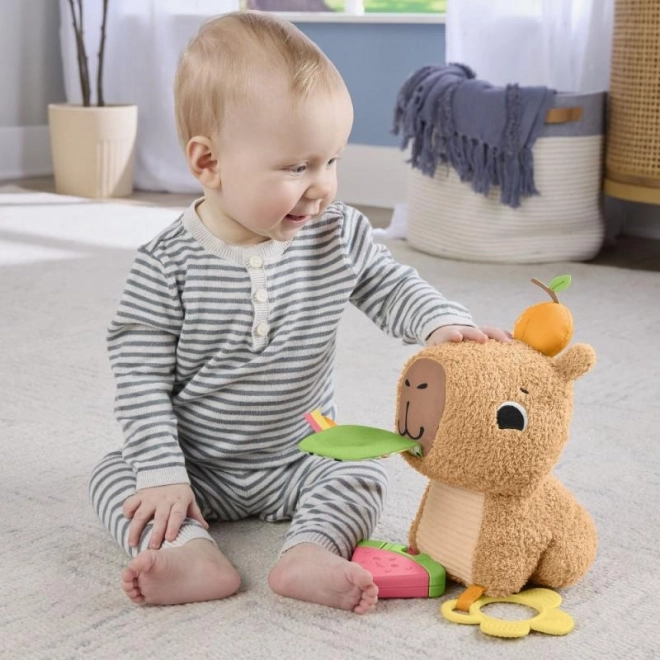 Fisher-Price pluszowa zabawka kapibara z akcesoriami