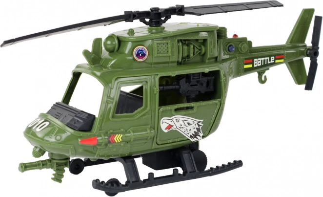 Helikopter z efektami świetlnymi i dźwiękowymi