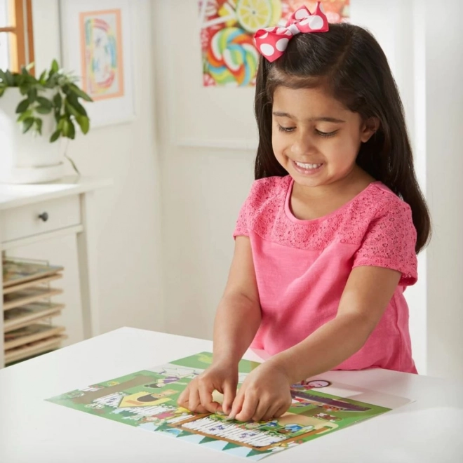 Zestaw Naklejek 'Bawimy się w Dom' Melissa & Doug
