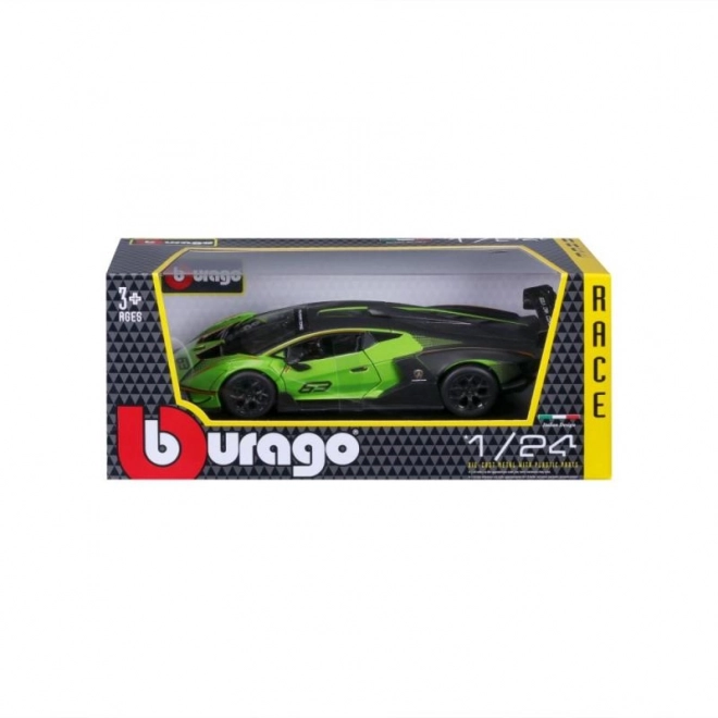 Bburago 1:24 Wyścig Lamborghini Essenza SCV12 – Zielone