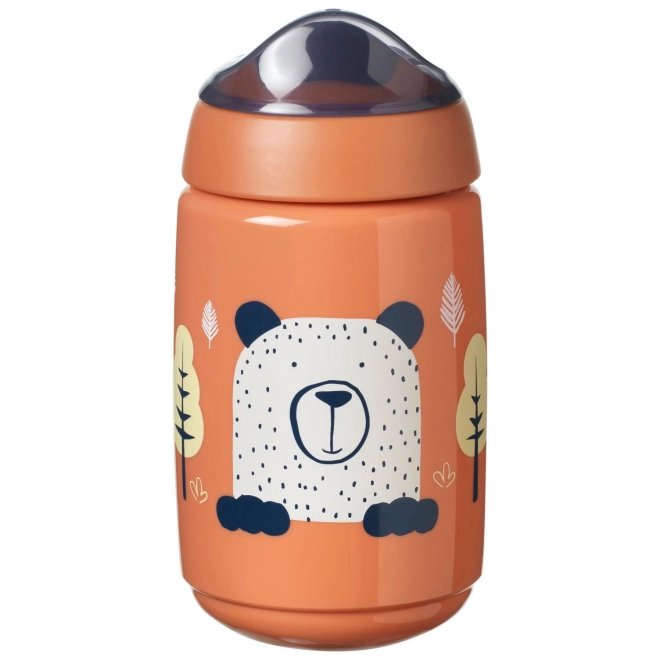 Superstar niekapiący kubek z ustnikiem, 390ml, 12m+, Czerwony