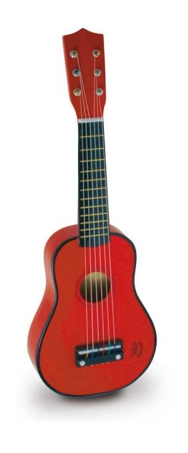 Vilac akustyczna gitara czerwona