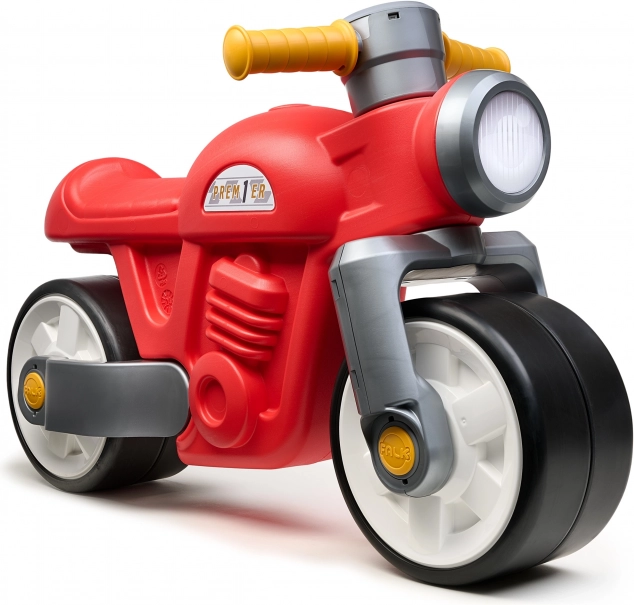 Dziecięcy Jeździk Retro Motocykl Czerwony 1+