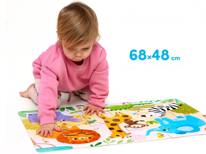 CzuCzu dzikie puzzle Sawanna