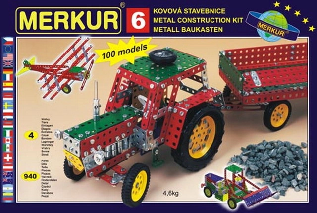 Zestaw konstrukcyjny MERKUR 100 modeli