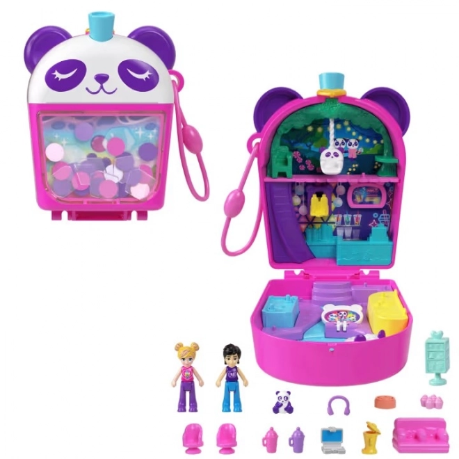 Polly Pocket Panda Zestaw kompaktowy do herbaty