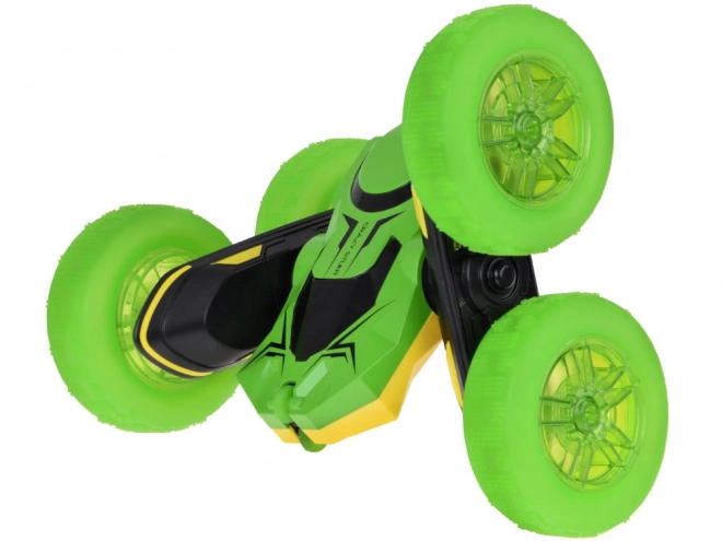 Cudowny samochód Stunt Car z kołami LED