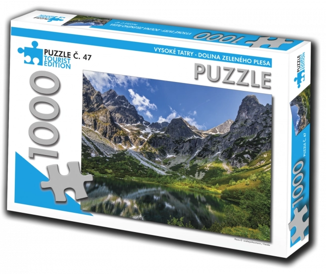 Puzzle Edycja turystyczna Wysokie Tatry, Dolina Zielonego Stawu 1000 elementów