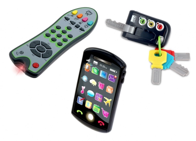 Zestaw Trio Tech Too - klucze, pilot i telefon