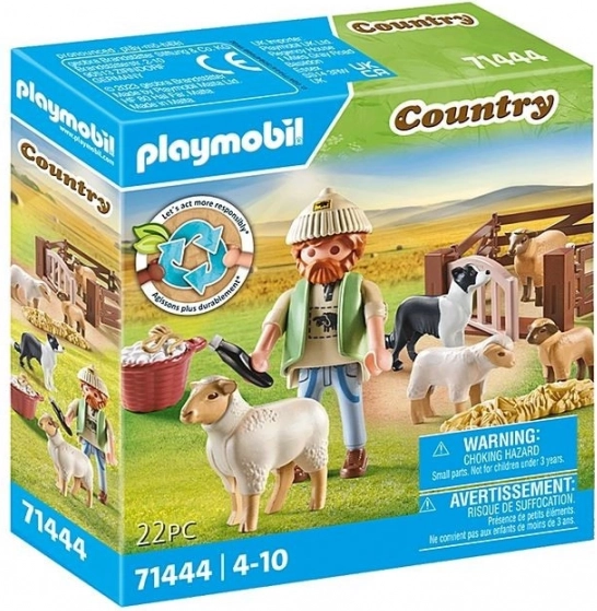 Zestaw z figurkami PLAYMOBIL Młody baca z owcami