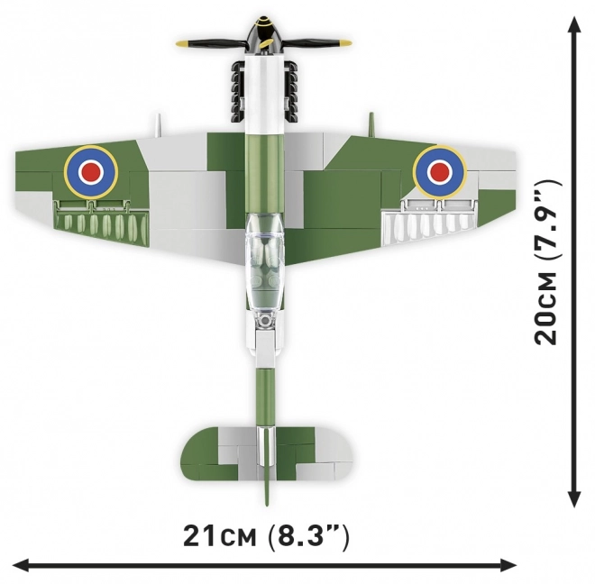 Zestaw konstrukcyjny Spitfire Mk. XVI Bubbletop