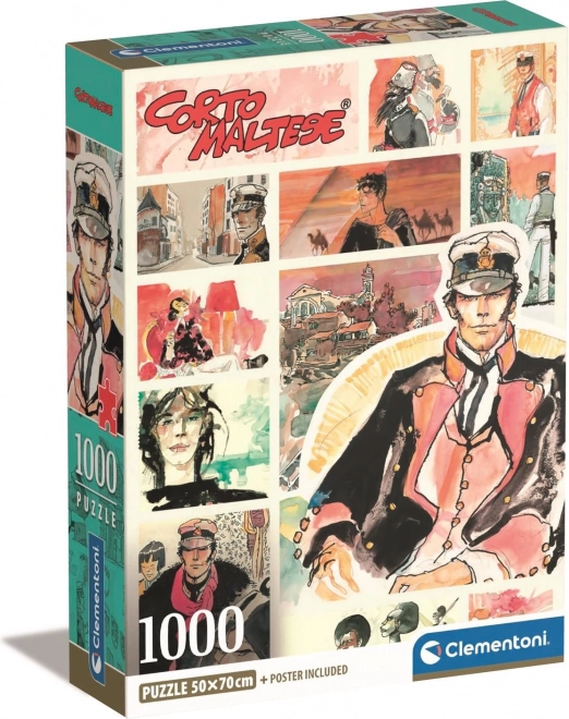 Puzzle 1000 elementów Corto Maltese: Daleka podróż