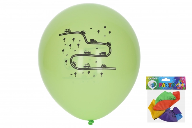 Balonik dmuchany transportowy 30 cm - zestaw 5 sztuk