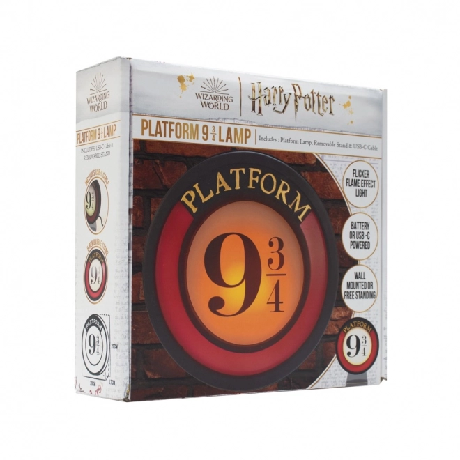 Światło Harry Potter peron 9 i 3/4