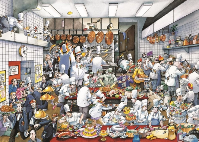 Puzzle HEYE Cartoon Classics: Kreatywni kucharze 1000 elementów