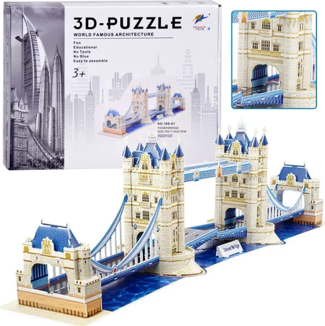 Puzzle 3D Tower Bridge 120 elementów