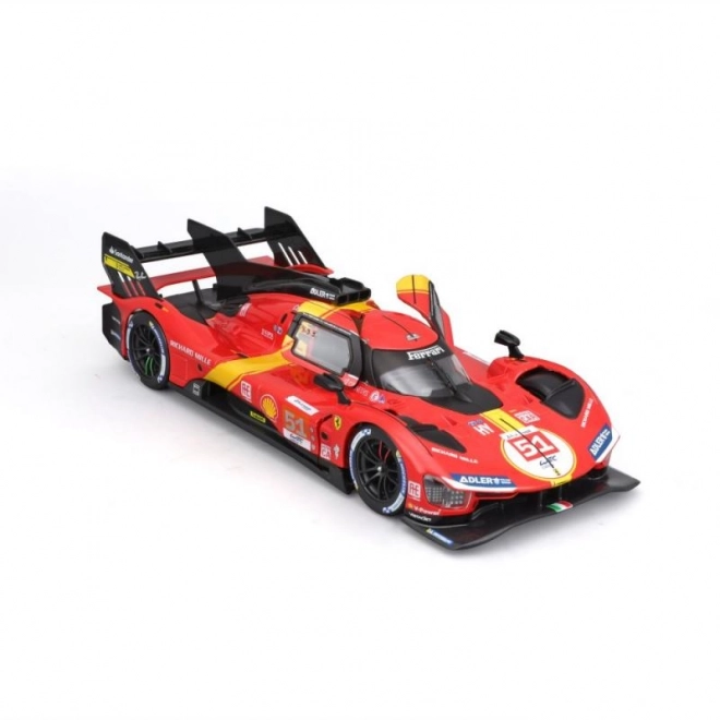 Bburago 1:24 Ferrari Wyścigi - 499P LMH - Czerwony #51
