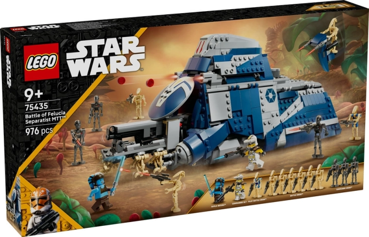 Lego Star Wars transporter MTT Separatystów – bitwa o Felucię zestaw konstrukcyjny