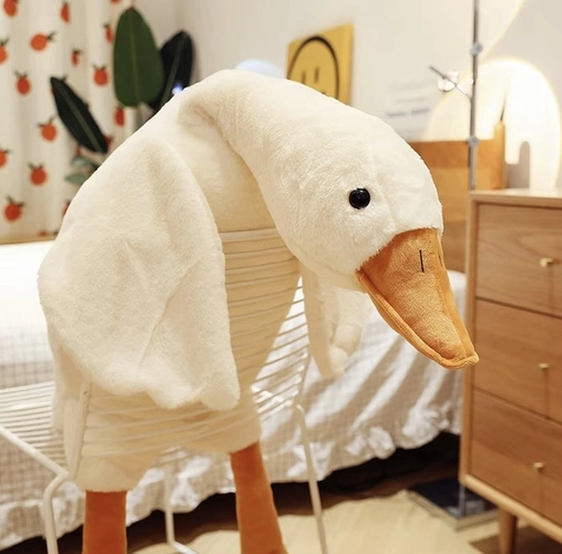 Duża pluszowa gęś dla dzieci 130 cm