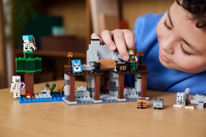 LEGO Minecraft 21261 Wilcza Twierdza