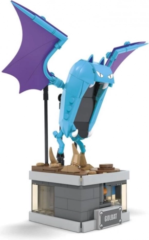 Klockowa konstrukcja Pokémon Golbat z ruchem