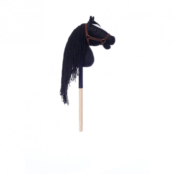 HOPPIHORSE koń na kiju hobby horse rozmiar A4 czarny