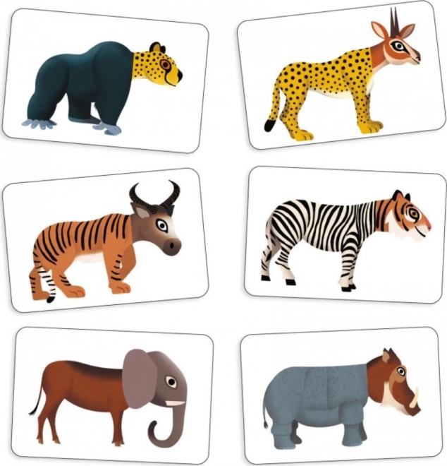 DJECO Gra karciana Anijumble