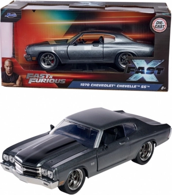Model auta 1970 Chevrolet Chevelle SS z filmu Szybcy i wściekli 1:24