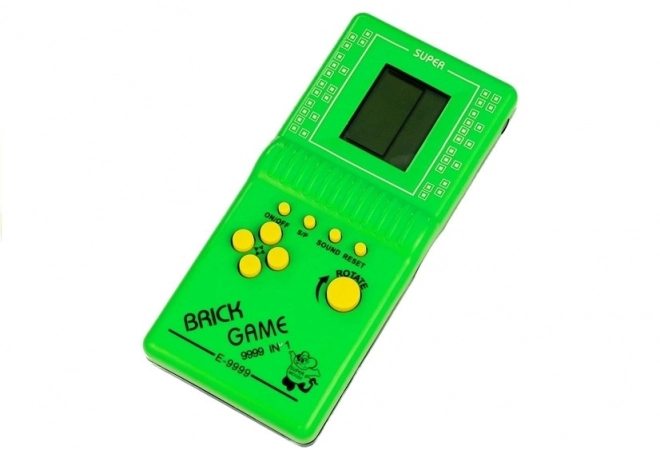 Elektroniczna gra kieszonkowa Tetris Green