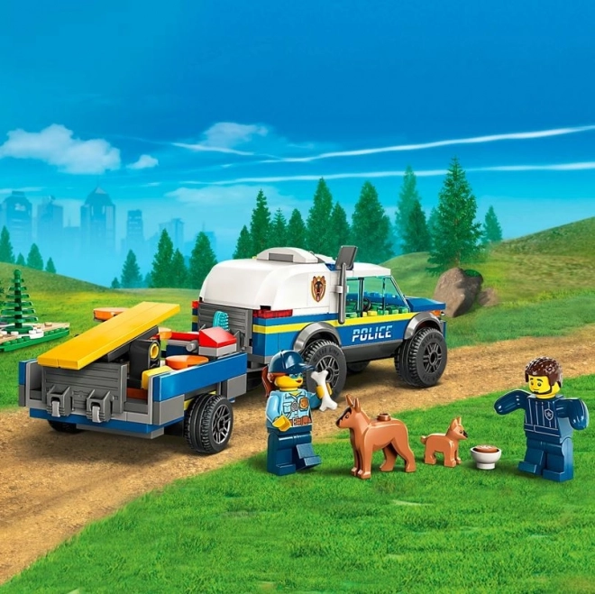 LEGO® City 60369 Mobilny plac ćwiczeń dla psów policyjnych