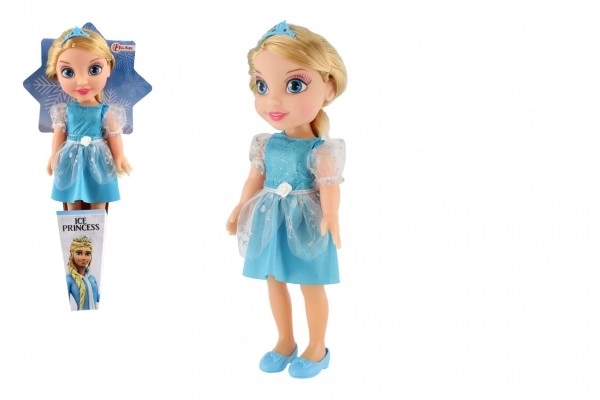 Laleczka księżniczka Królestwo Lodu plastik 31cm w rożku