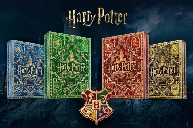Karty Harry Potter czerwony pakiet - Gryffindor