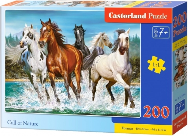 Puzzle 200 elementów Call of Nature